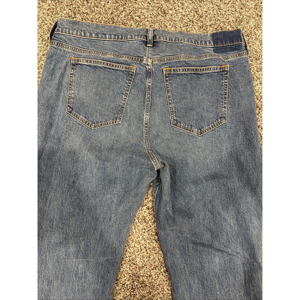 Abercrombie & Fitch Jeans Womens 33 Long Blue Denim The Bootcut Mid Rise - Picture 8 of 9